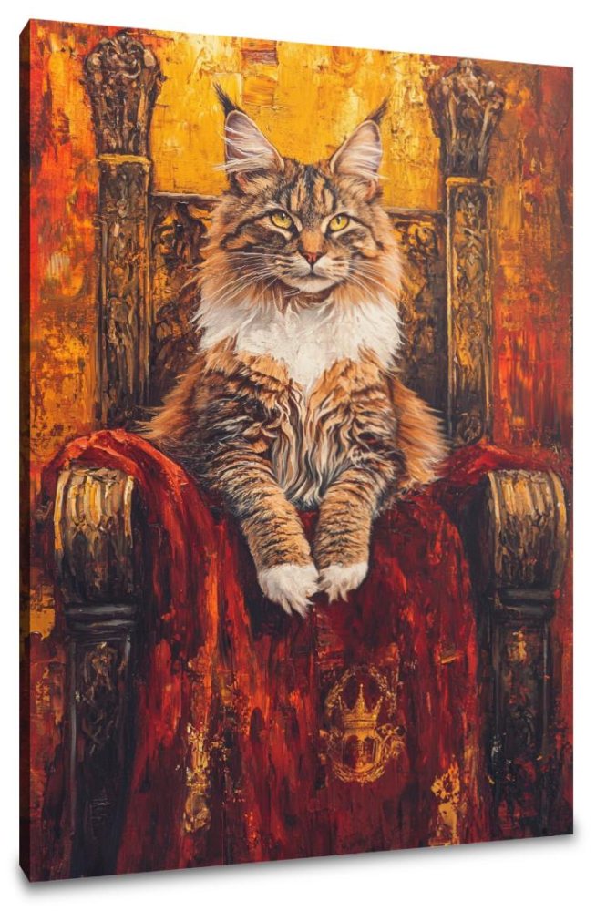 Royal Feline Canvas
