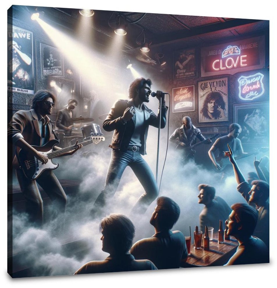 Dive Bar Legends Canvas