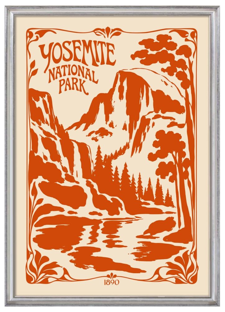 Yosemite National Park Poster Print
