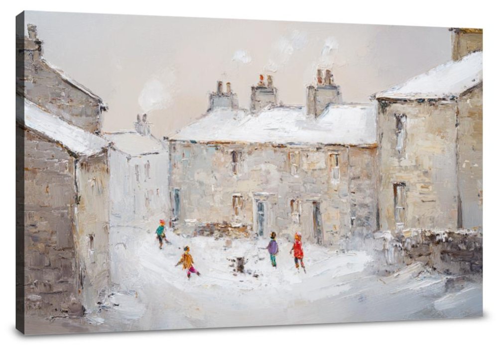 Grassington Winter Morning Canvas