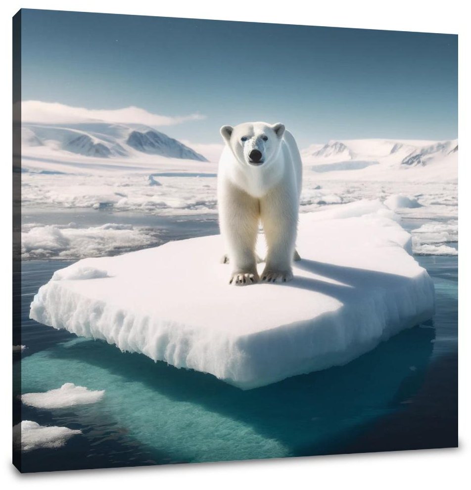 Polar Bear Sovereign Canvas