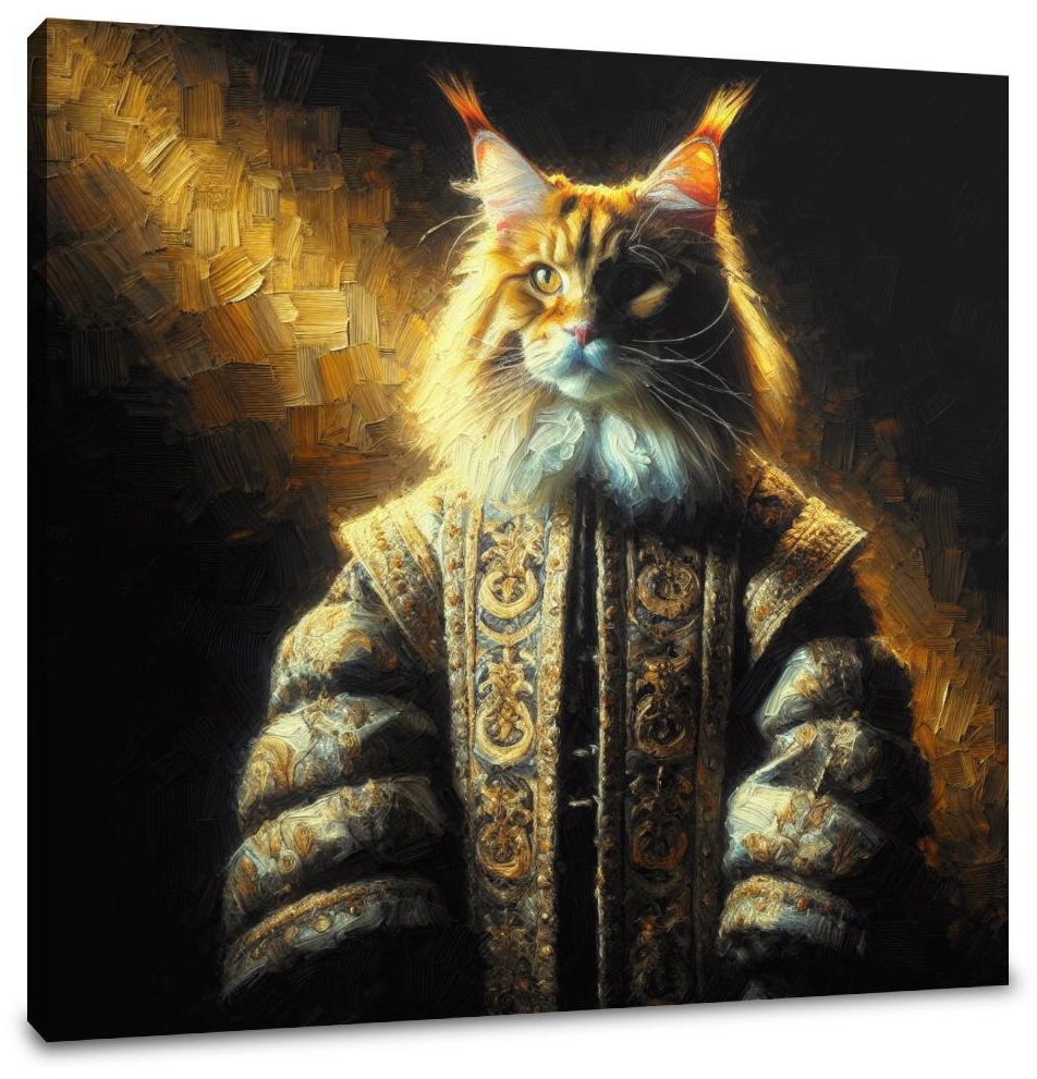 Regal Coon Aristocrat Canvas