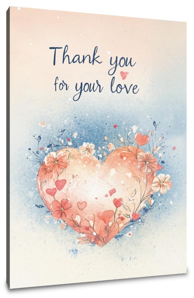 Heartfelt Gratitude Canvas