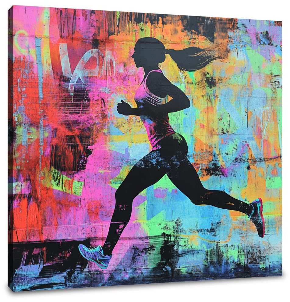 Breakthrough Runner Canvas