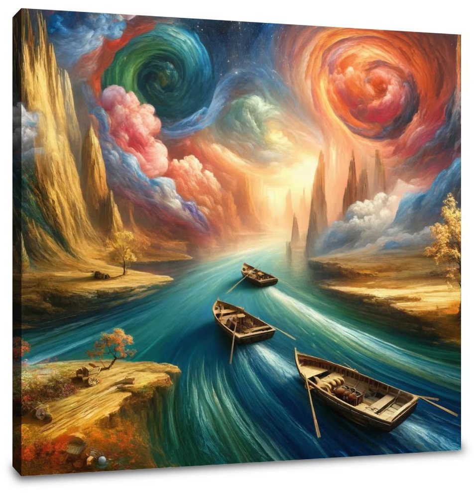Mystical Voyages Canvas