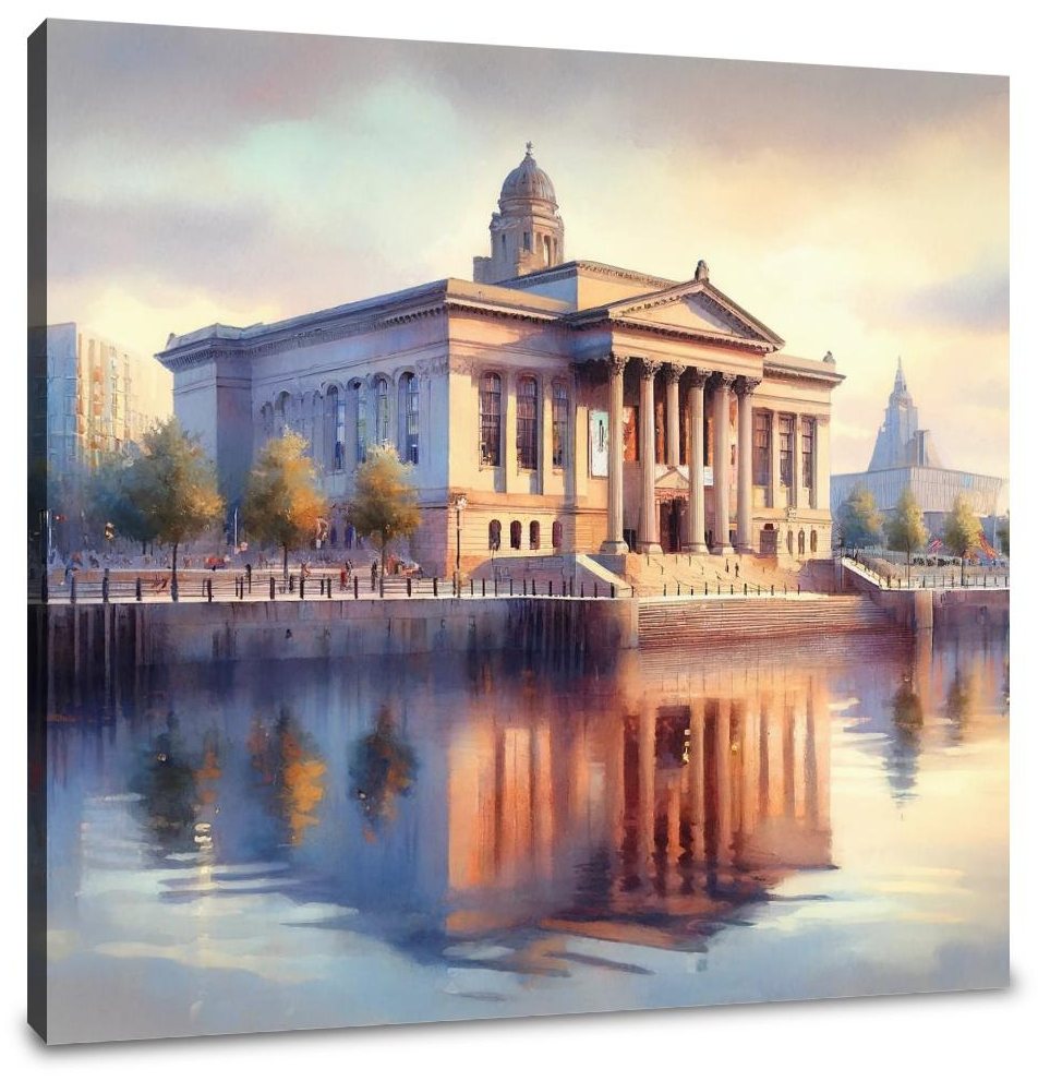 Morning Light at Liverpool Museum Canvas