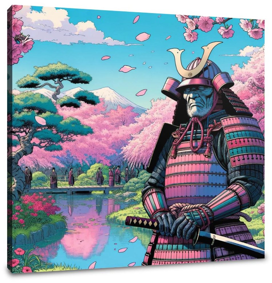 Blossom Warrior Canvas