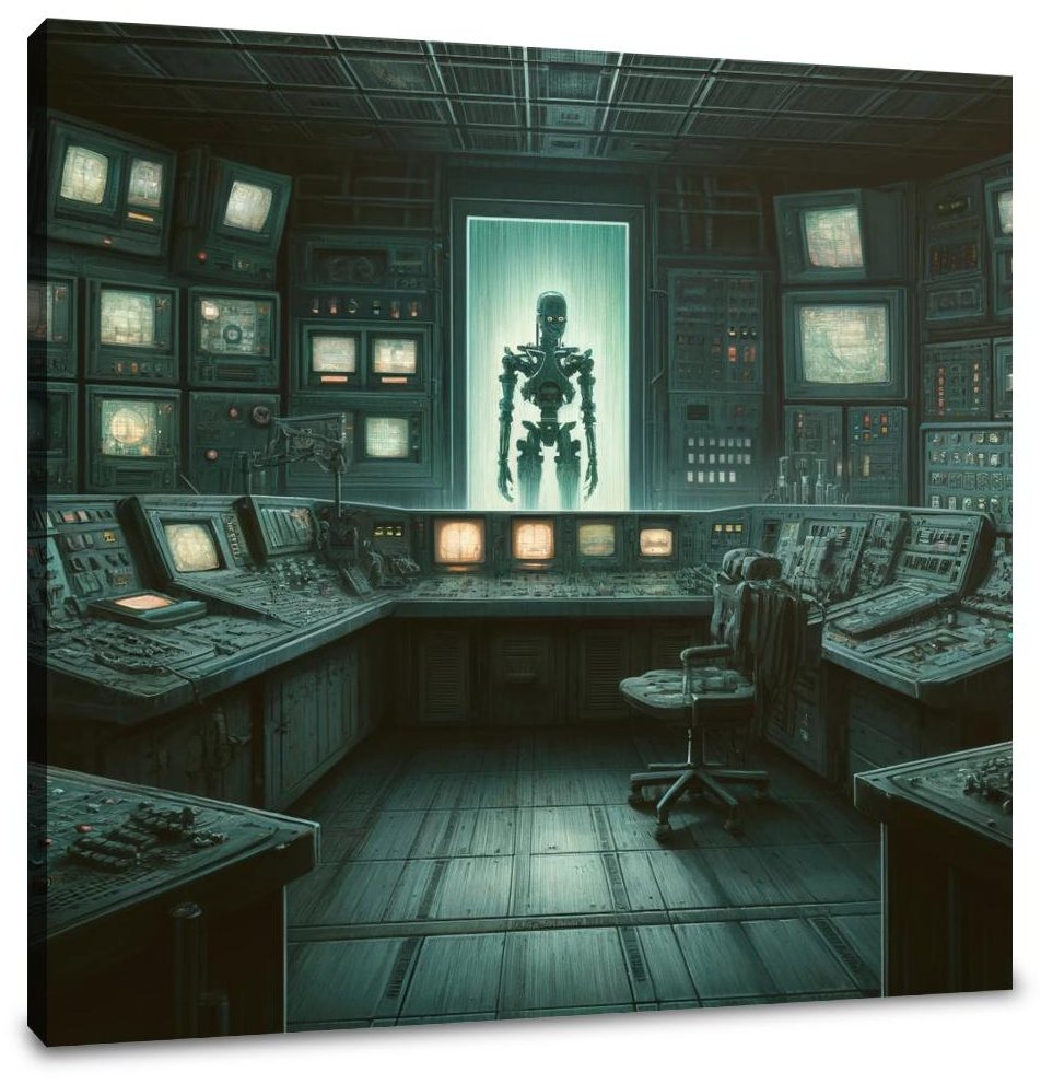 Sinister Control Room Canvas