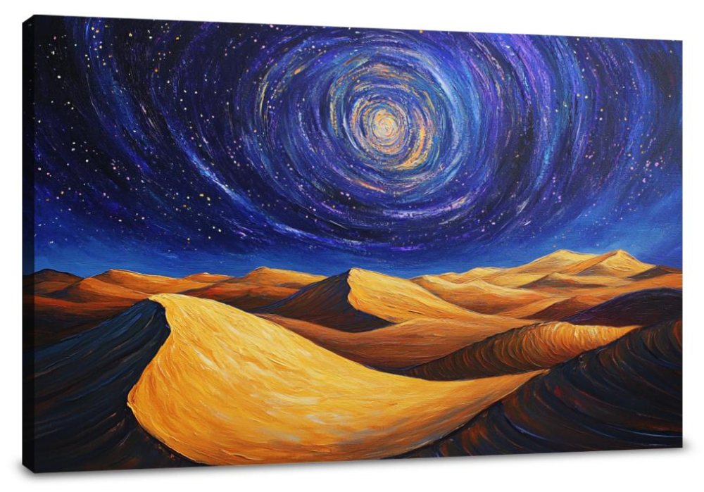 Celestial Desert Dreams Canvas