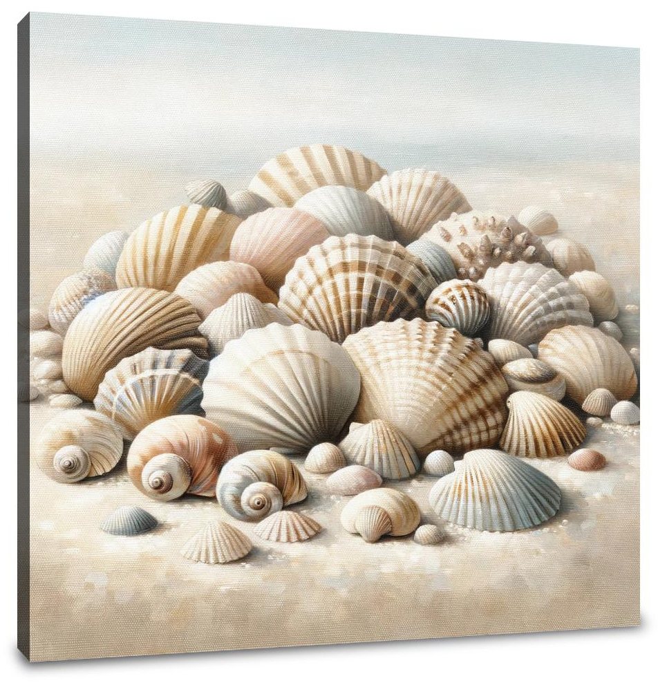 Seashell Symphony Canvas