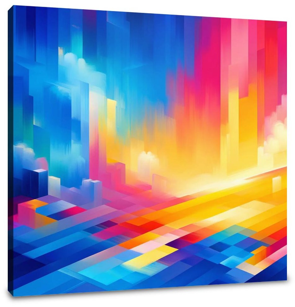 Vibrant Serenity Canvas