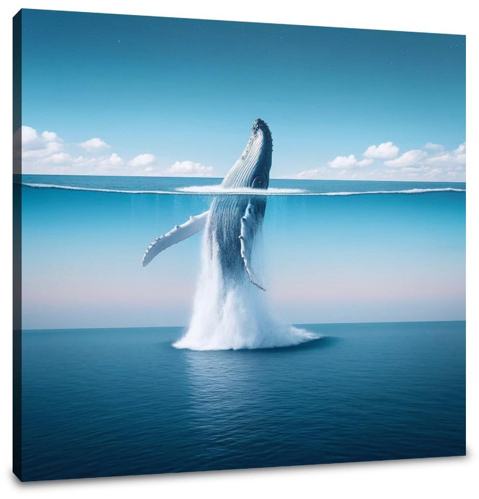 Skyward Ocean Canvas