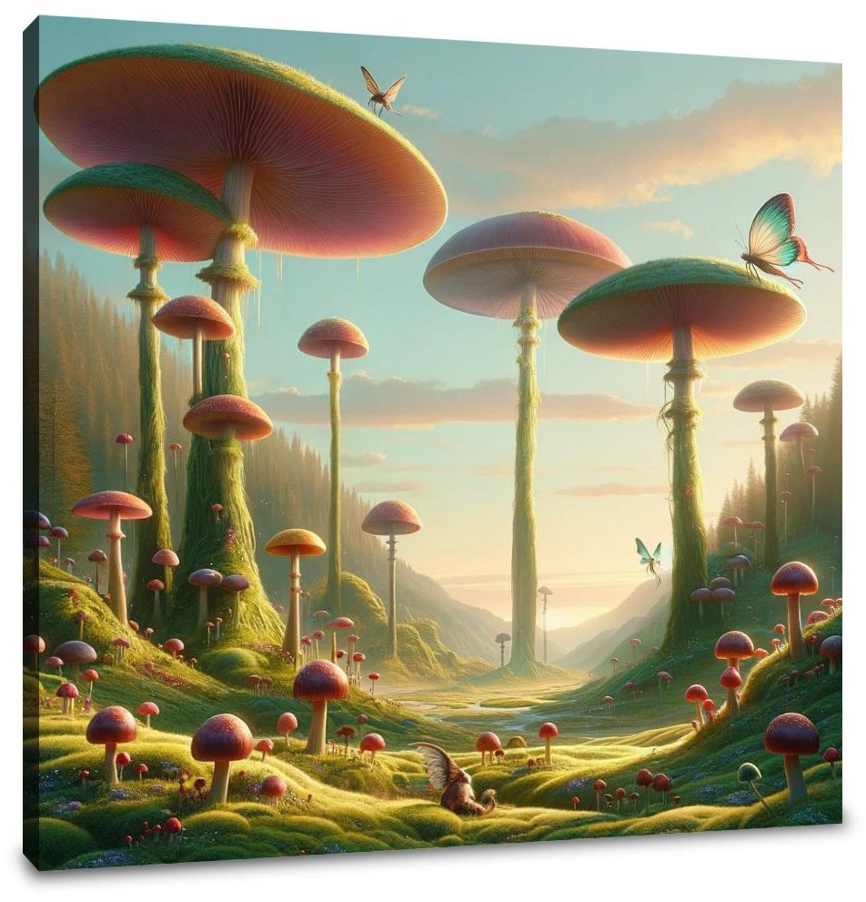 Hidden Valley of the Giants Canvas