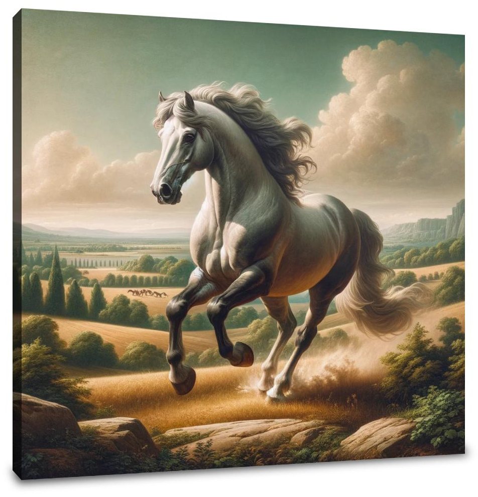 Classical Equestrian Canvas