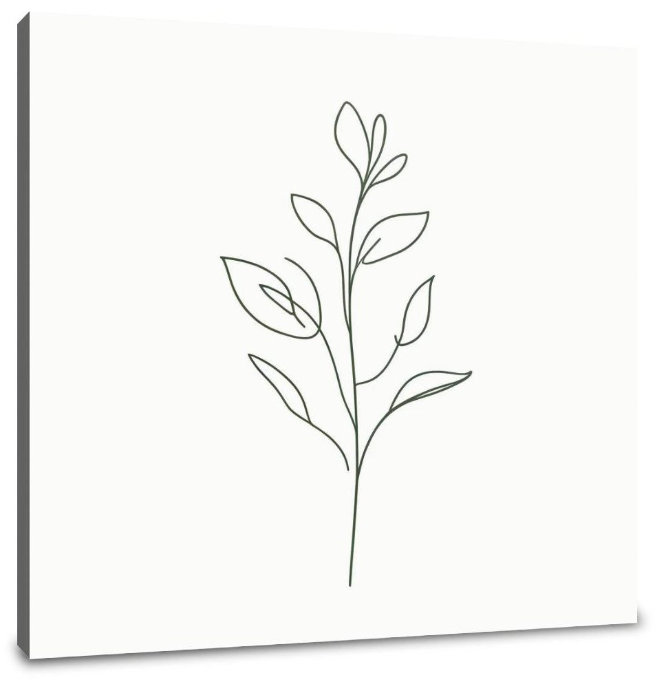 Elegant Stem Canvas