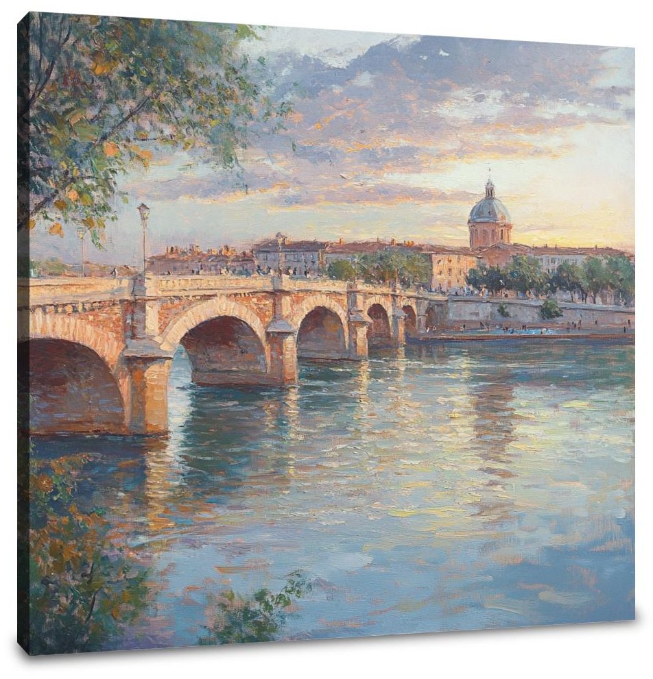 Pont Saint-Pierre Canvas