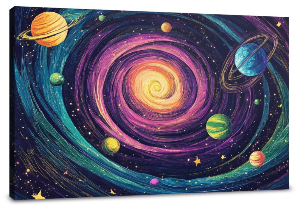 Celestial Symphony Canvas