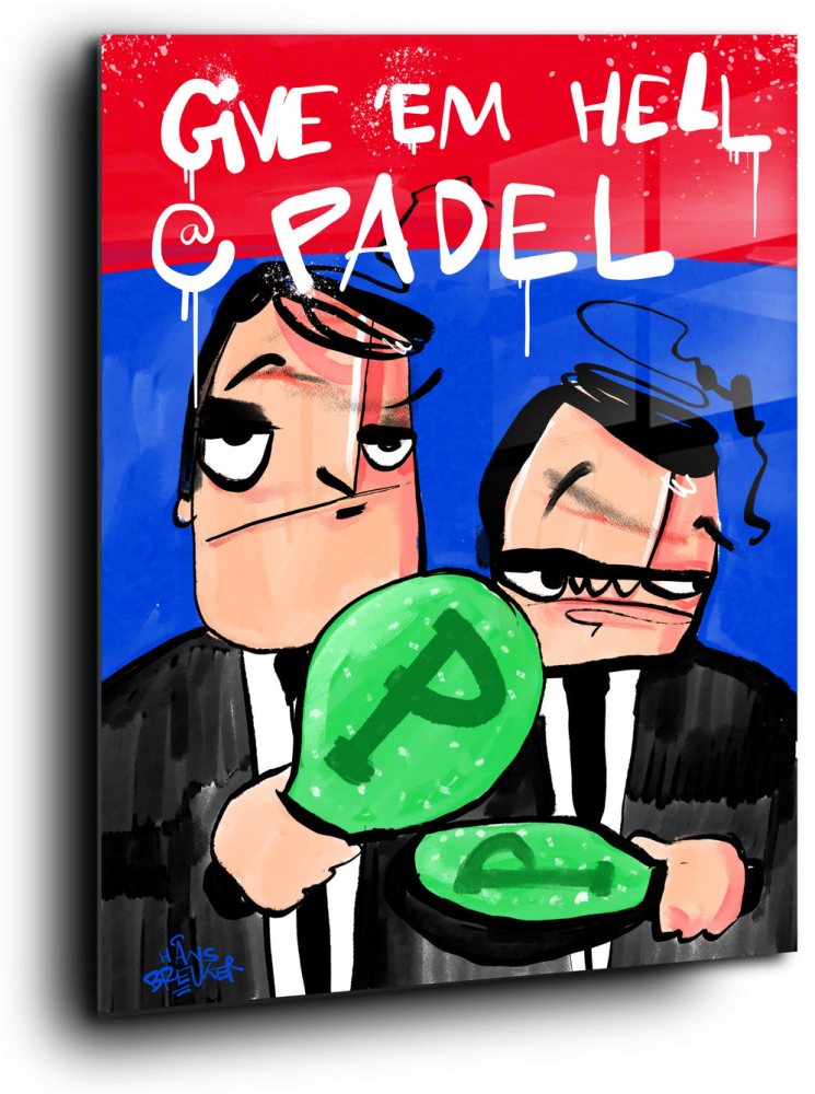 Give 'em hell at Padel