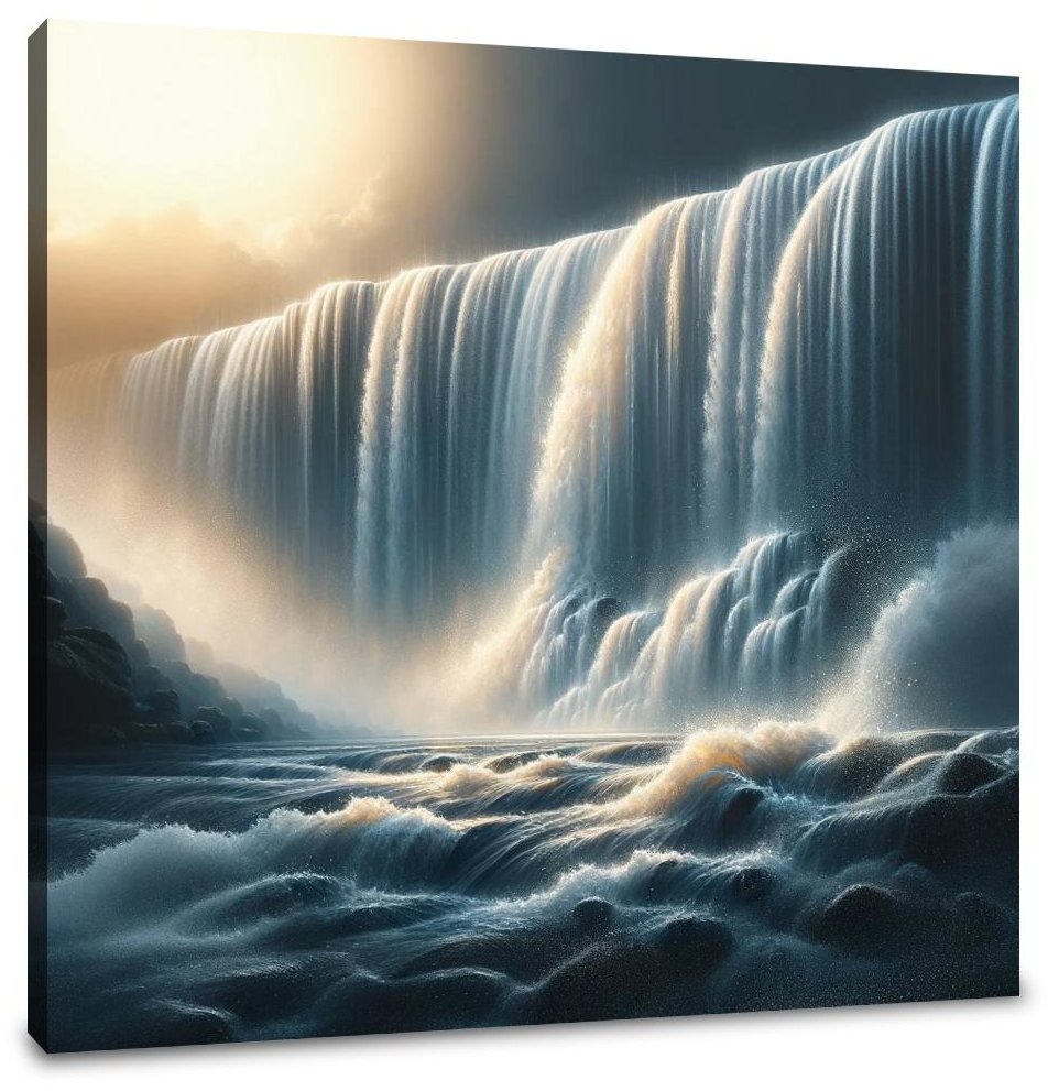 Majestic Waterfall Canvas