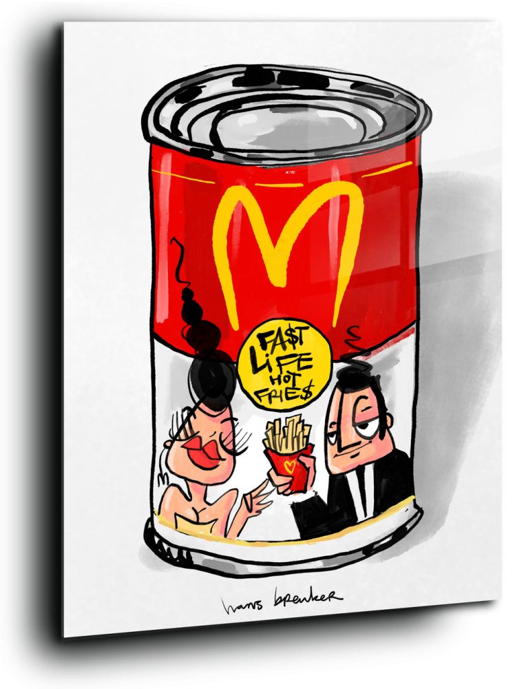 McDonald’s Campbell’s Art Soup – Fast Life Hot & Fresh