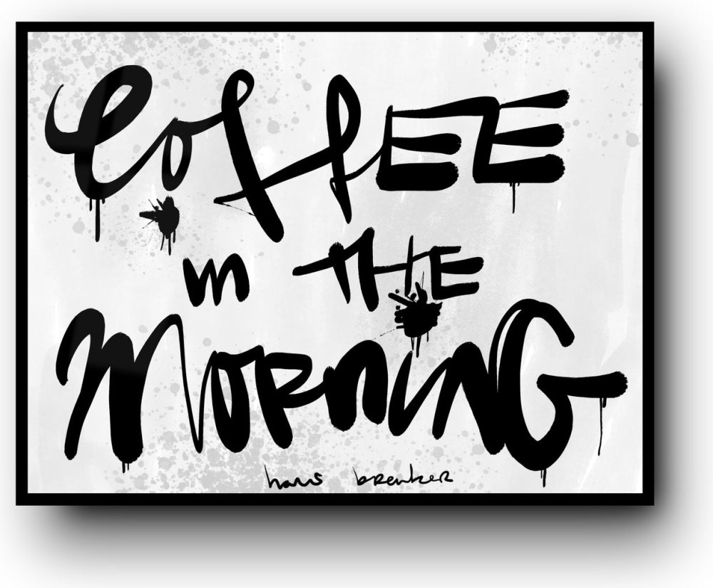 Coffee in the morning wit