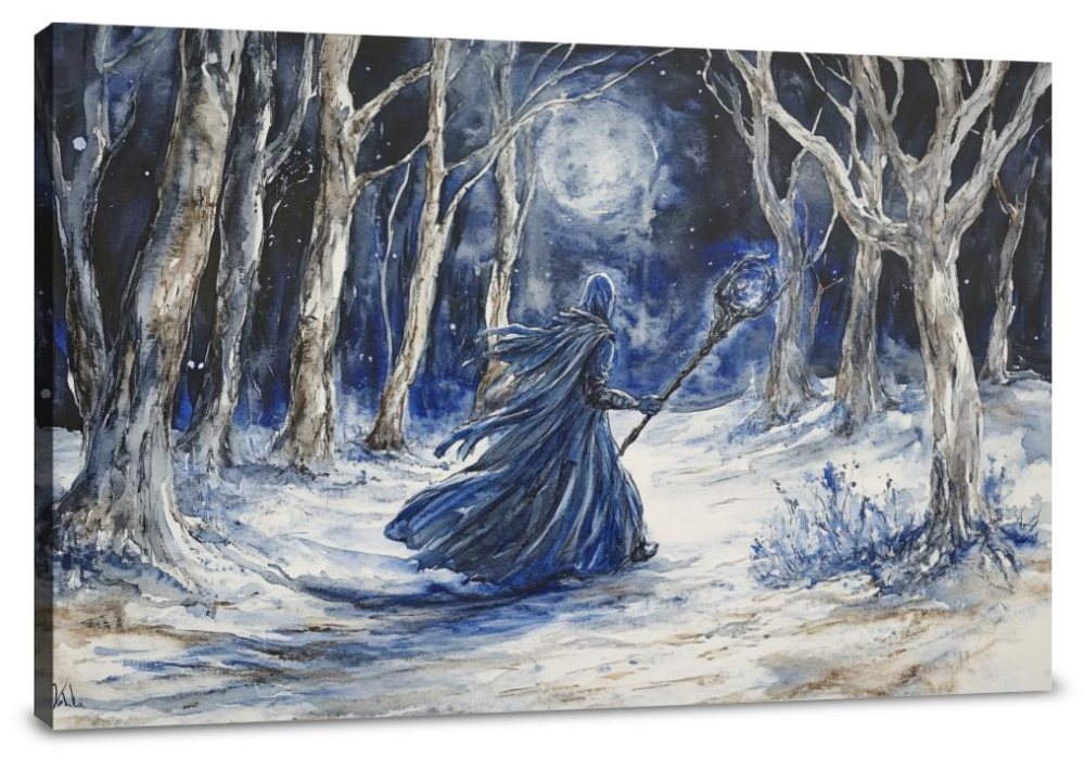 Sorcerer's Enchantment Forest Canvas