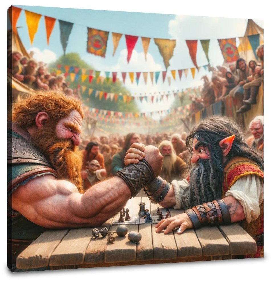 Festival of Strength Canvas