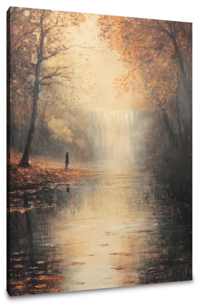 Melancholic Reflections Canvas