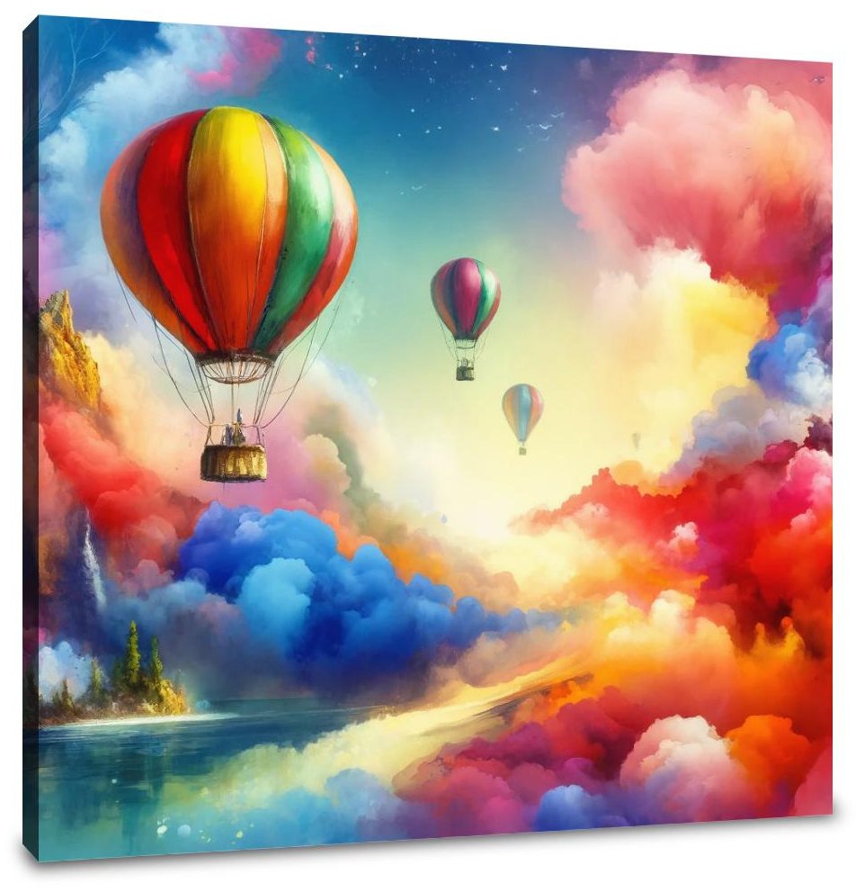 Whimsical Heights Canvas