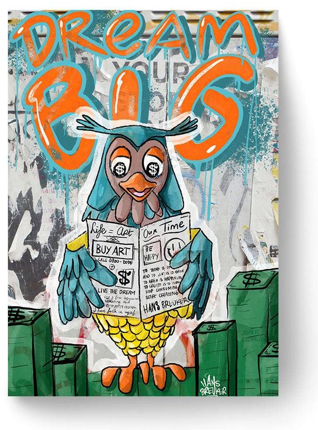 Dream big newspaper