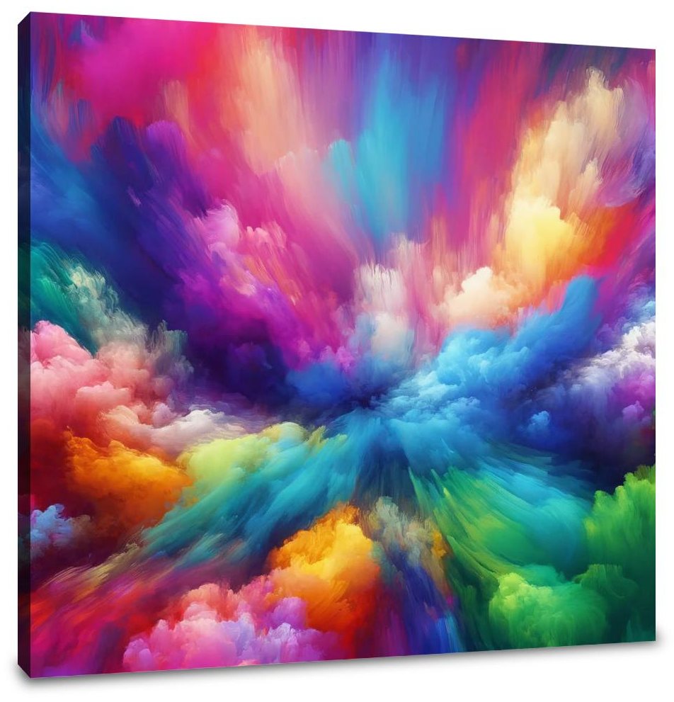 Serene Vibrance Canvas