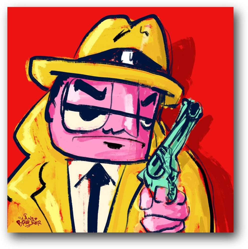 Dick Tracy Icon