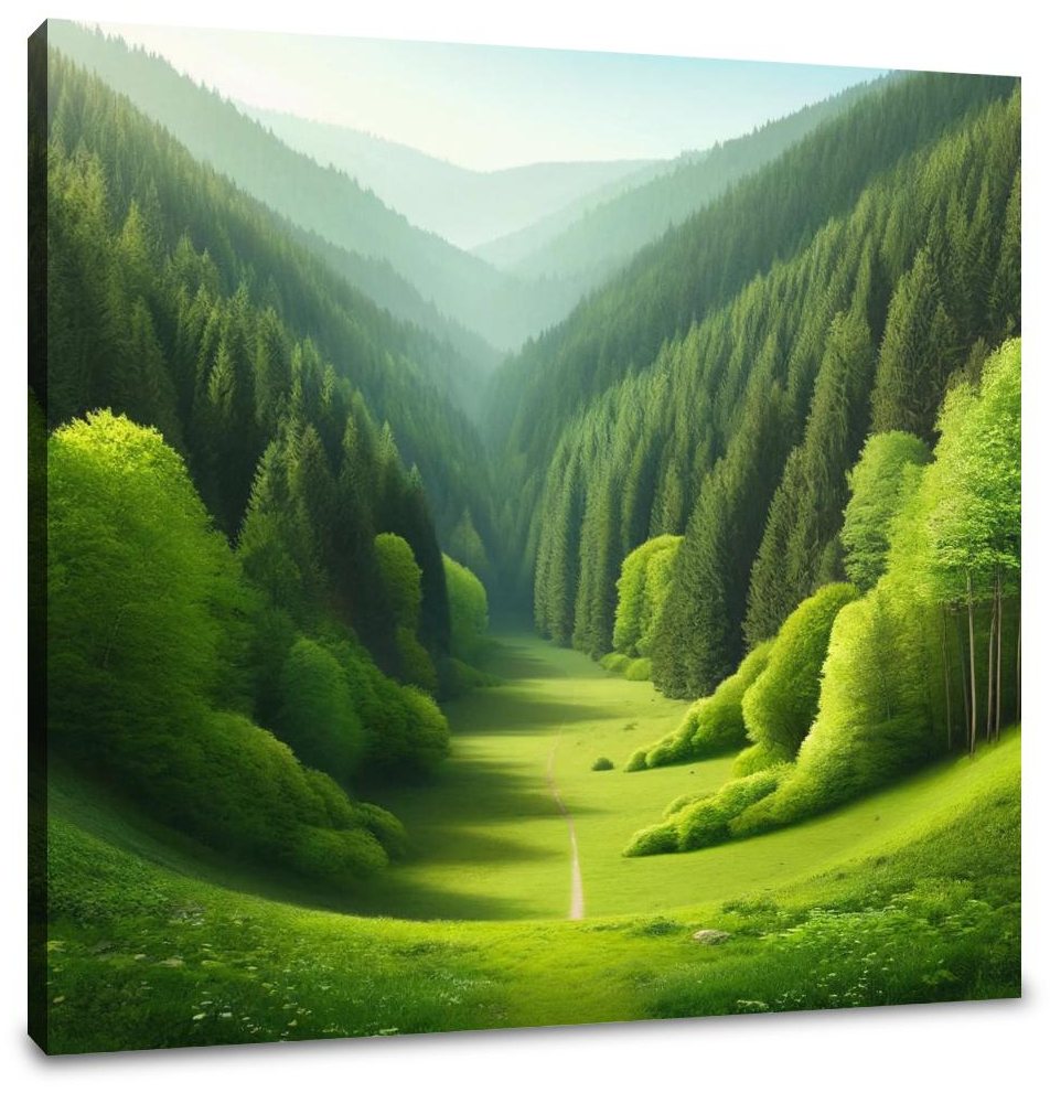 Verdant Vale Canvas
