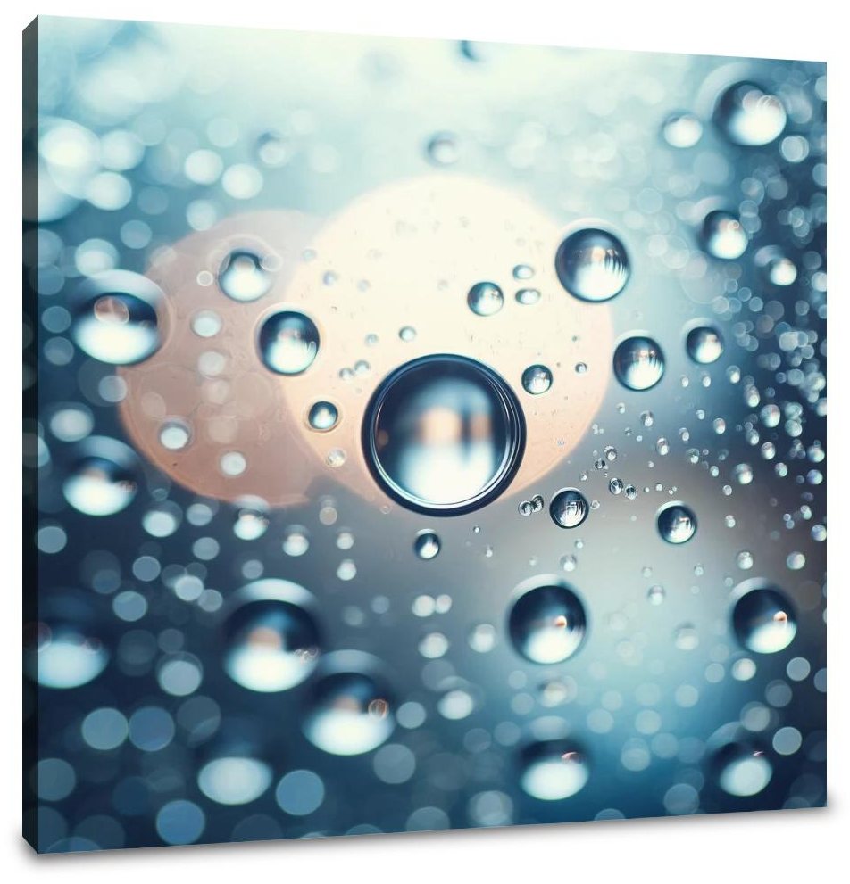 Tranquil Droplets Canvas