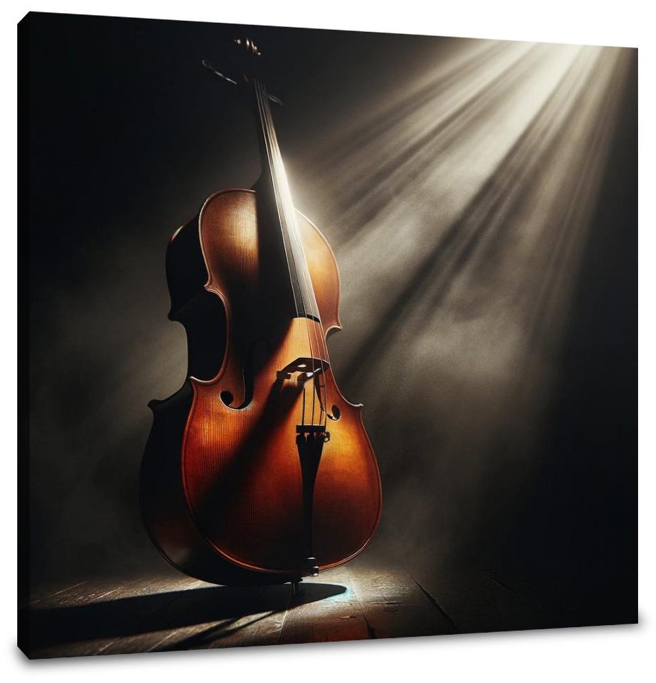 Cello's Shadow Canvas