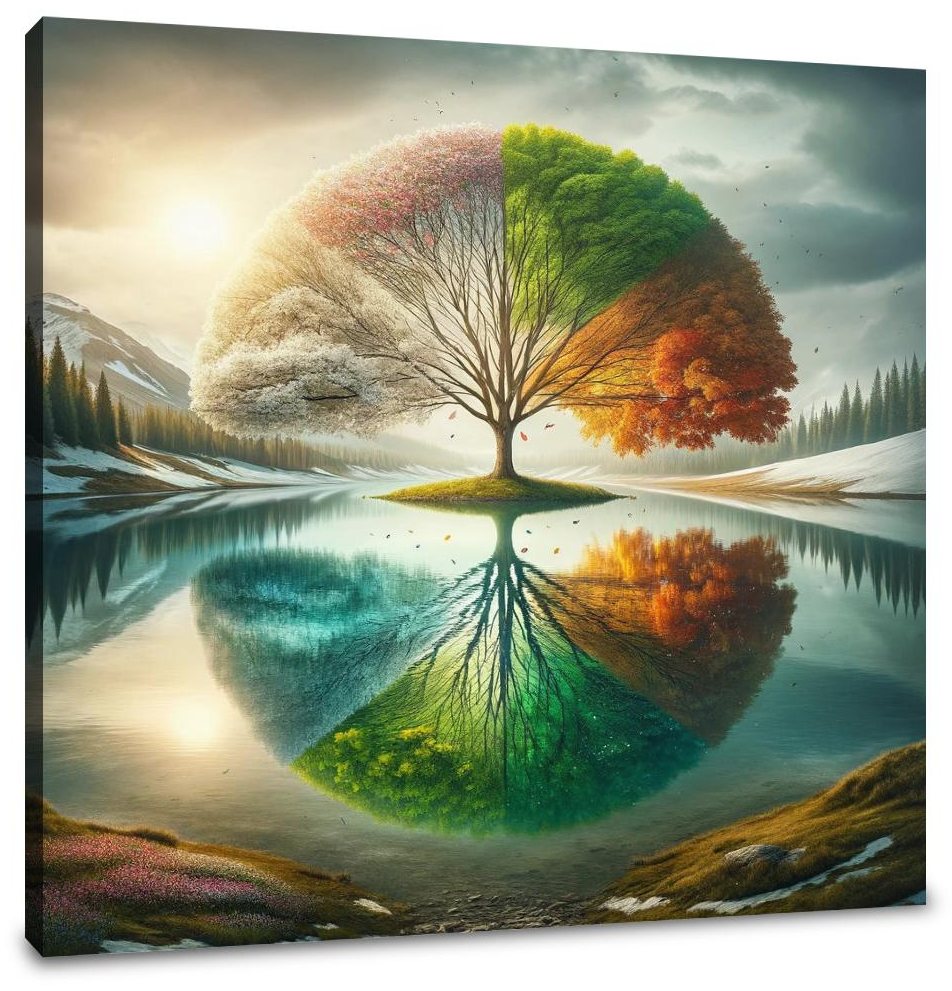 Seasonal Reflections Canvas