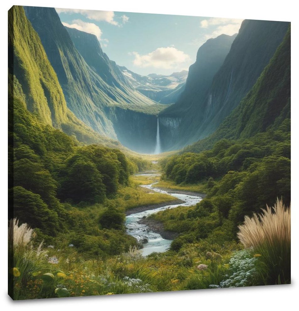 Verdant Valley Canvas