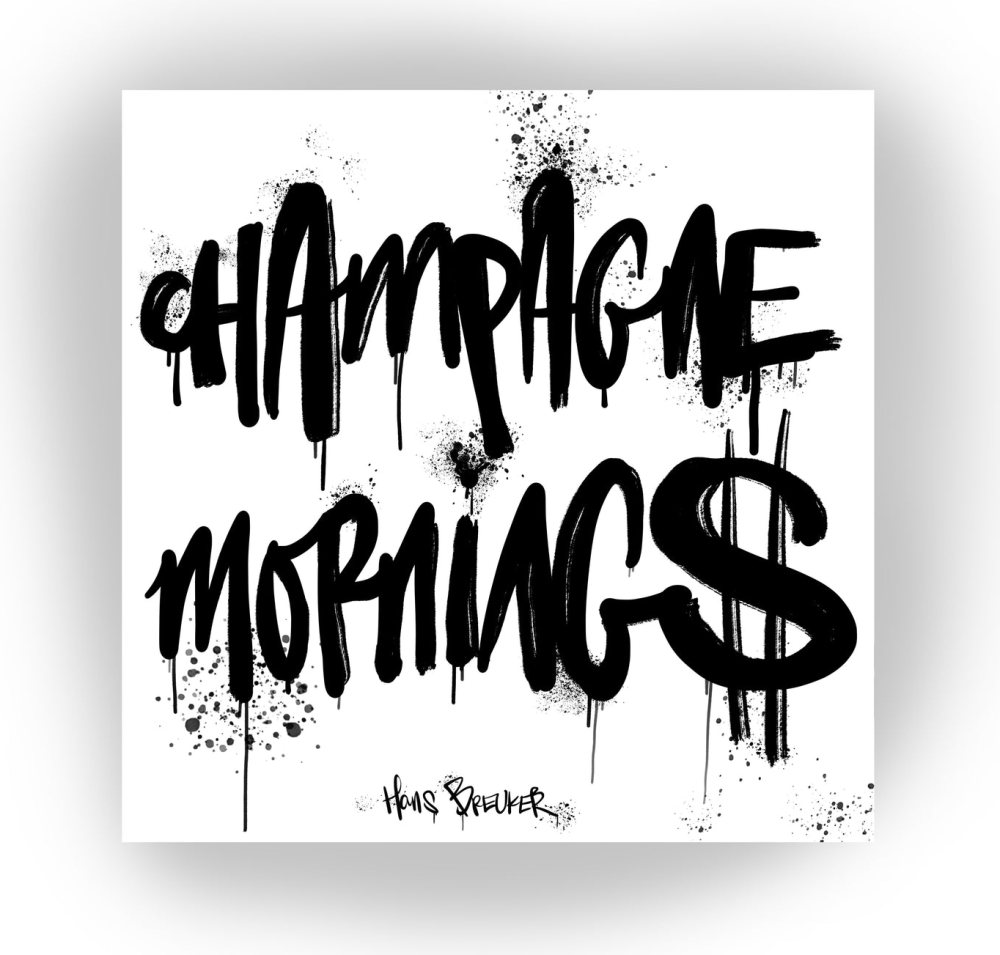 Champagne Mornings letters