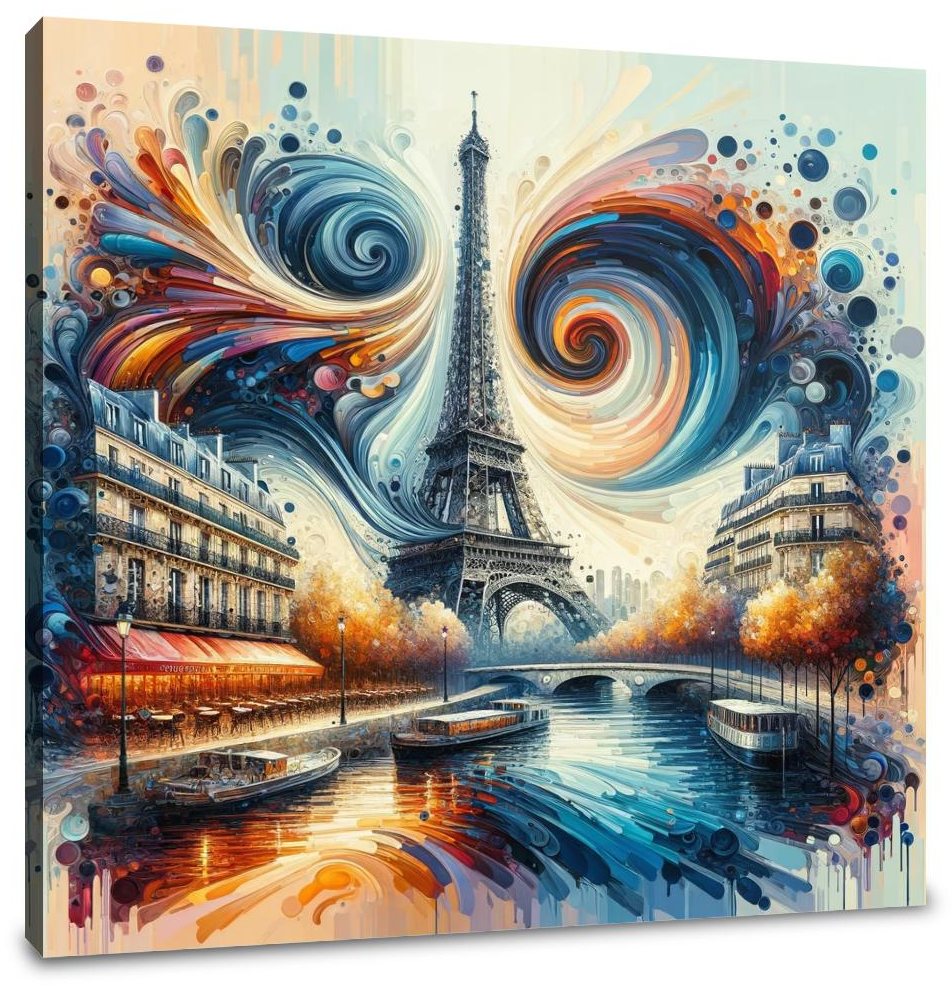 Refined Abstraction: Paris Canvas
