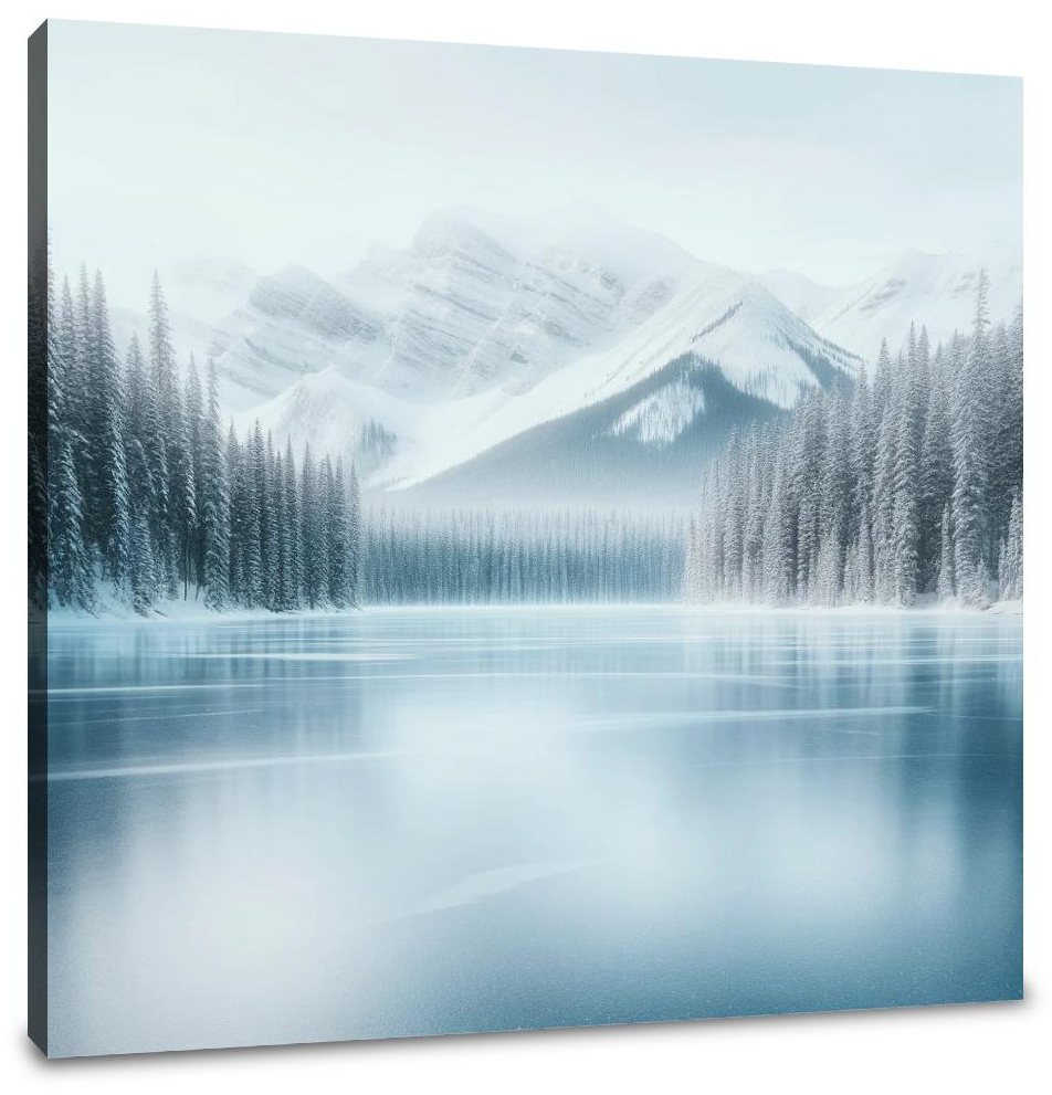 Winter Lake Canvas