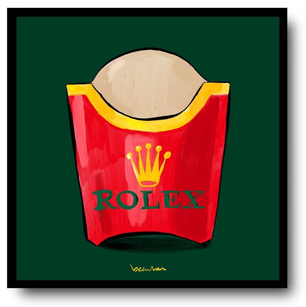 Rolex fast fries.