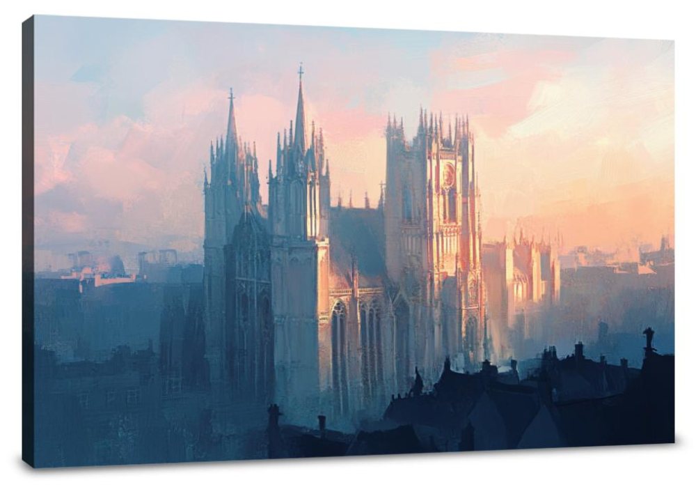 York Minster Morning Canvas