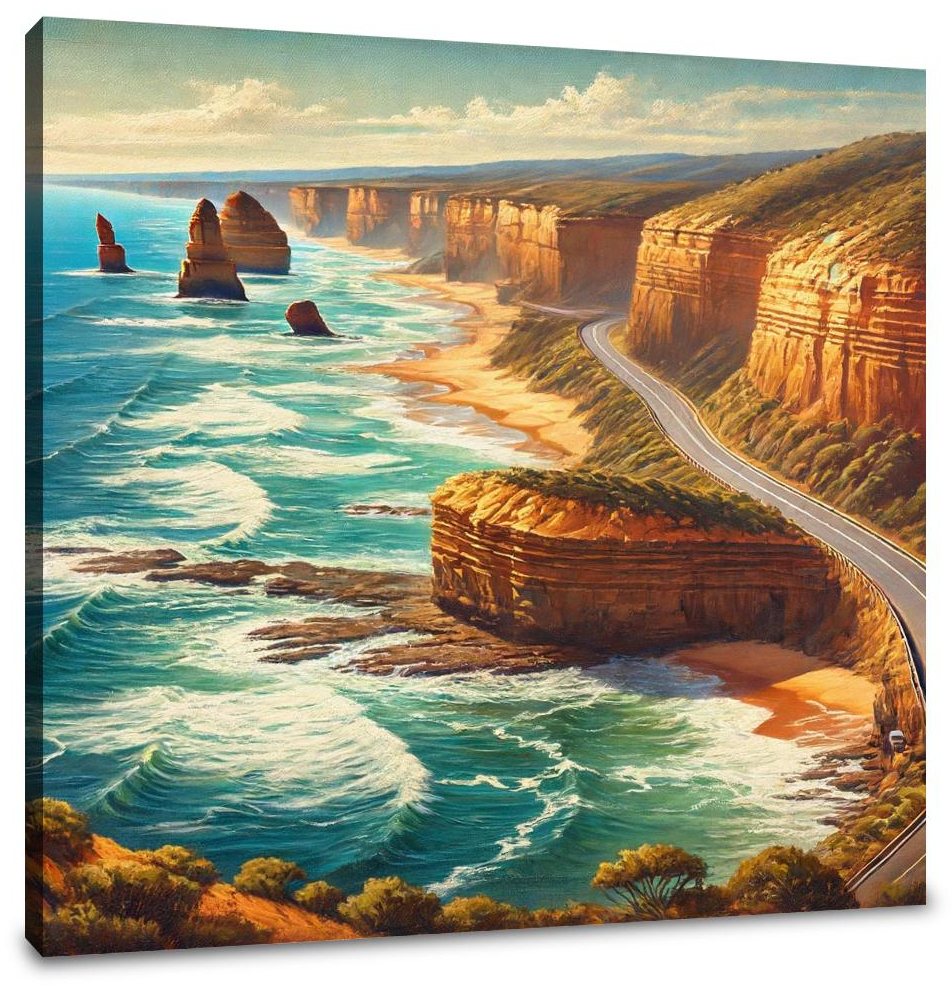 Ocean Road Majesty Canvas