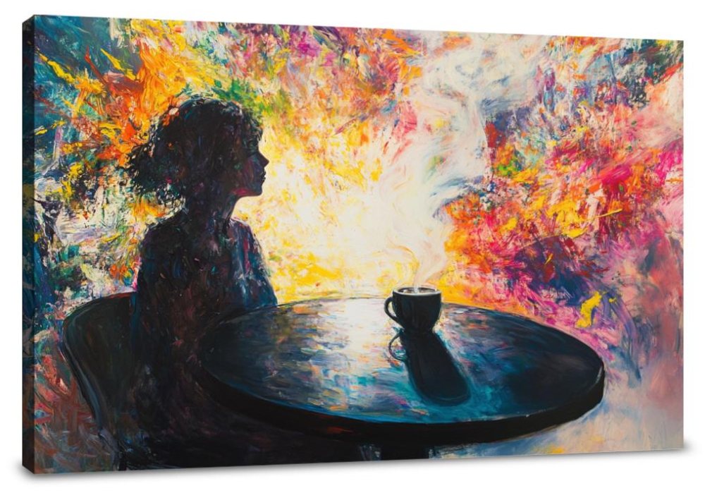Contemplative Morning Canvas