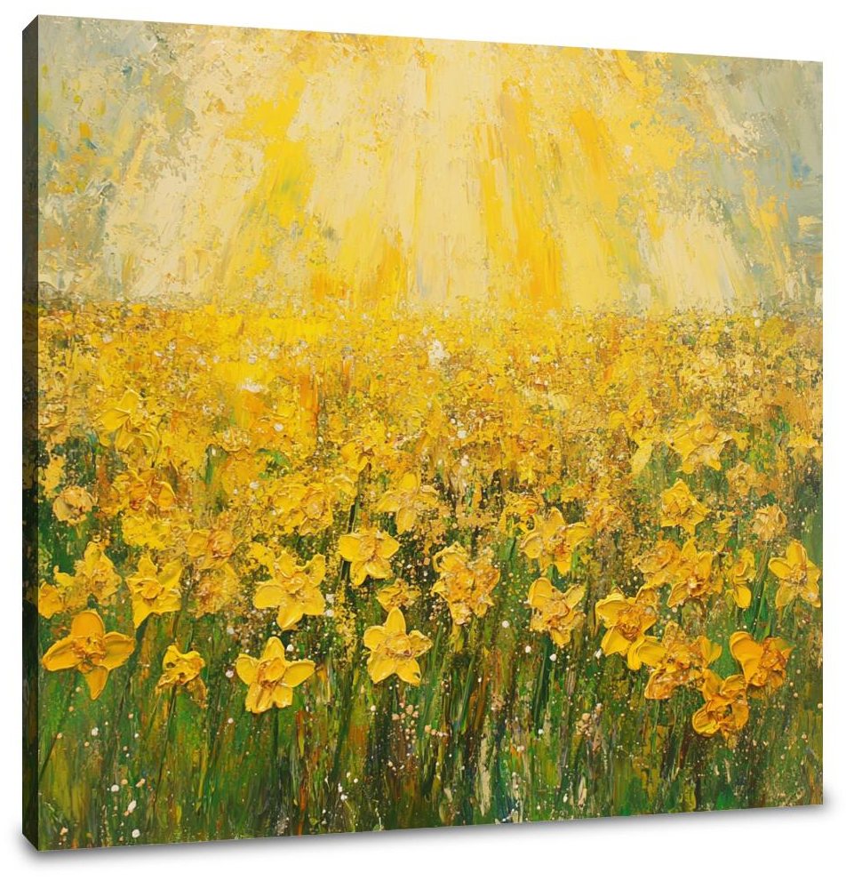 Daffodil Dawn Canvas