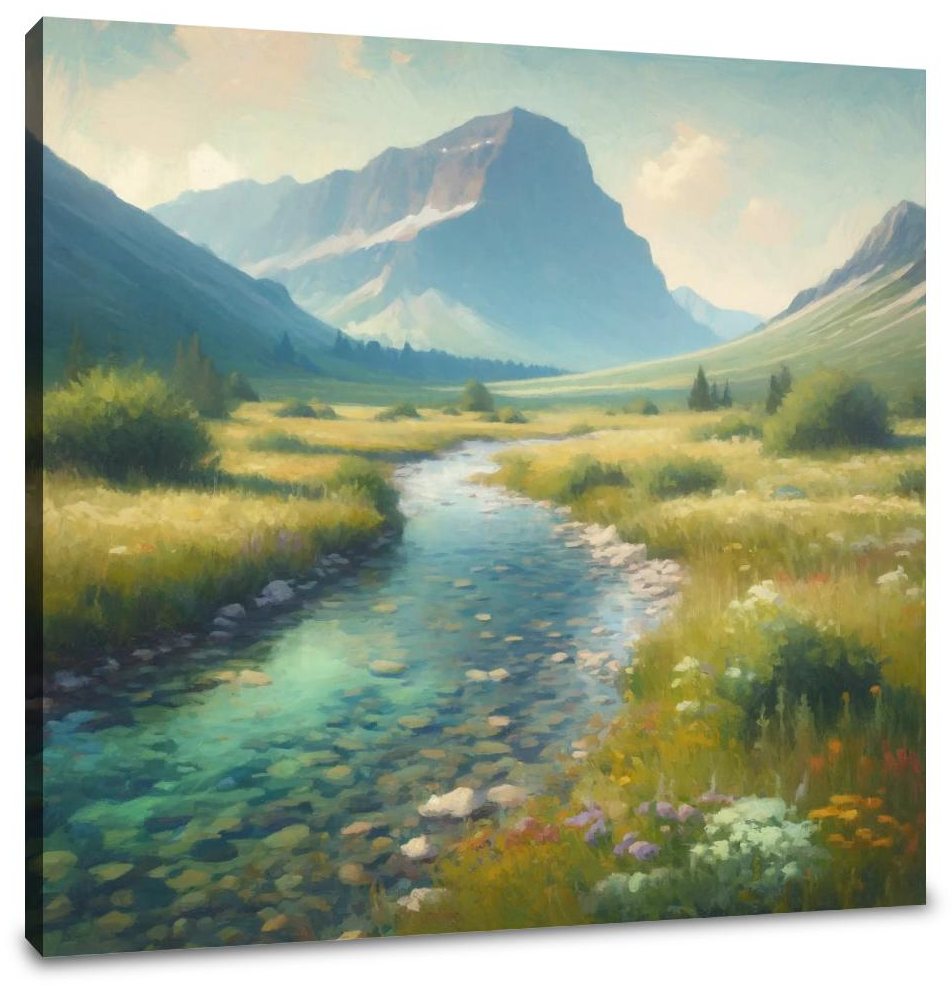 Mountain Meadow Canvas