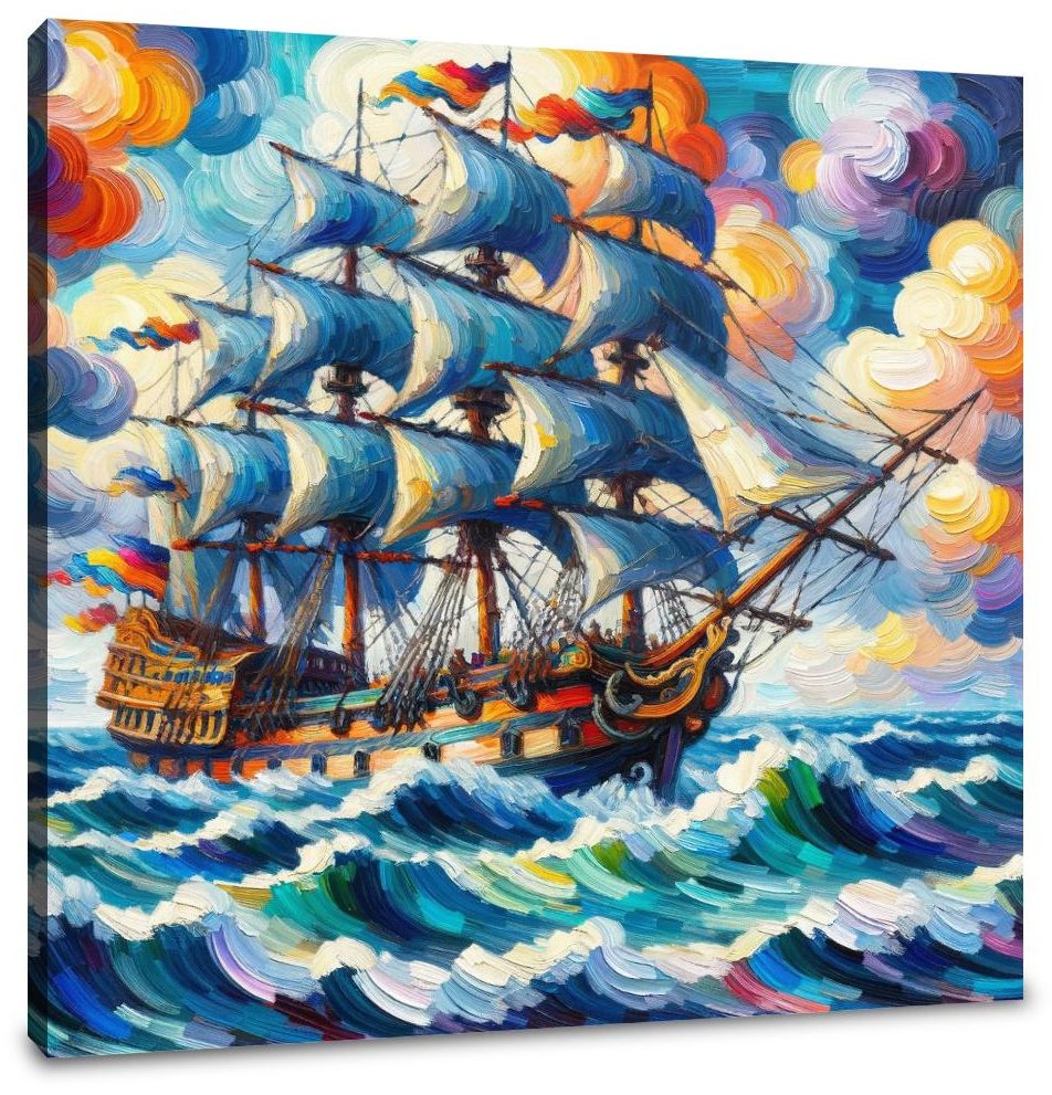 Nautical Odyssey Canvas