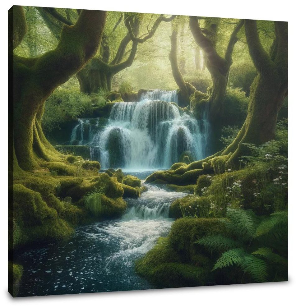 Mystical Cascade Canvas