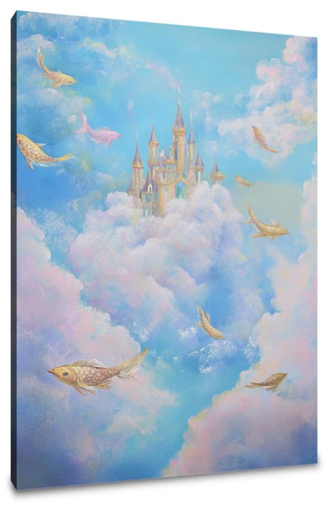 Castle of Clouds Canvas