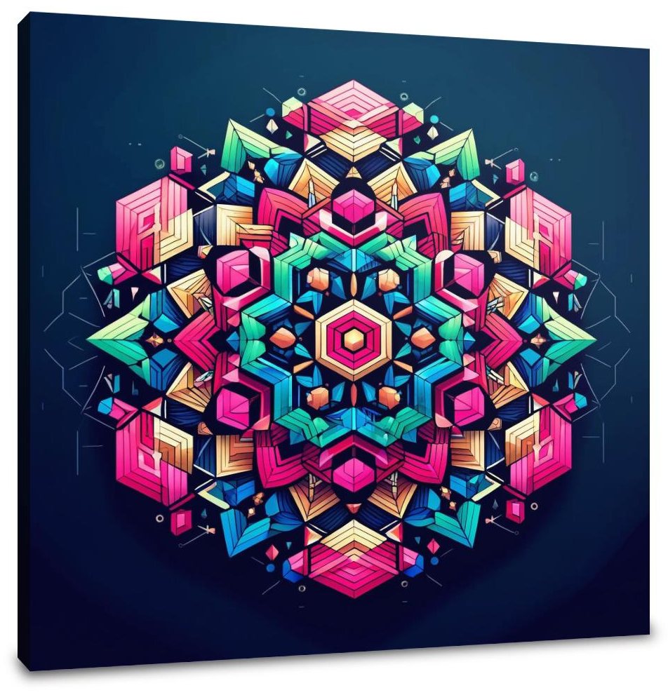Dazzling Harmony Canvas